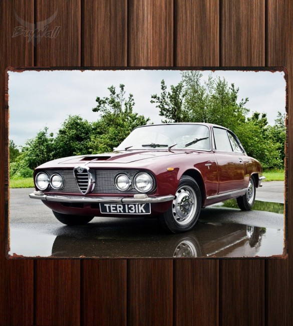 Металлическая табличка Alfa Romeo 2600 Sprint Металлическая табличка Alfa Romeo 2600 Sprint